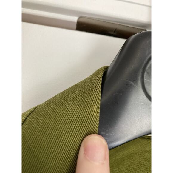 MaxMara Olive Green Blazer and Pants Set - Picture 3 of 15